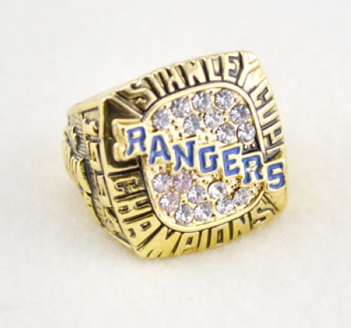 NHL New York Rangers World Champions Gold Ring_1